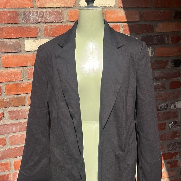 TopShop Black Blazer size 8 - Picture 3 of 4